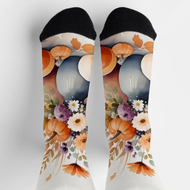Wasserfarbenfrohe Niederlage Socken (Oben)