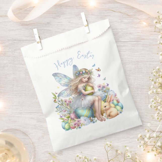 Wasserfarbenfrohe Osterfrühlingszucht Geschenktütchen (Ausgeschnitten)