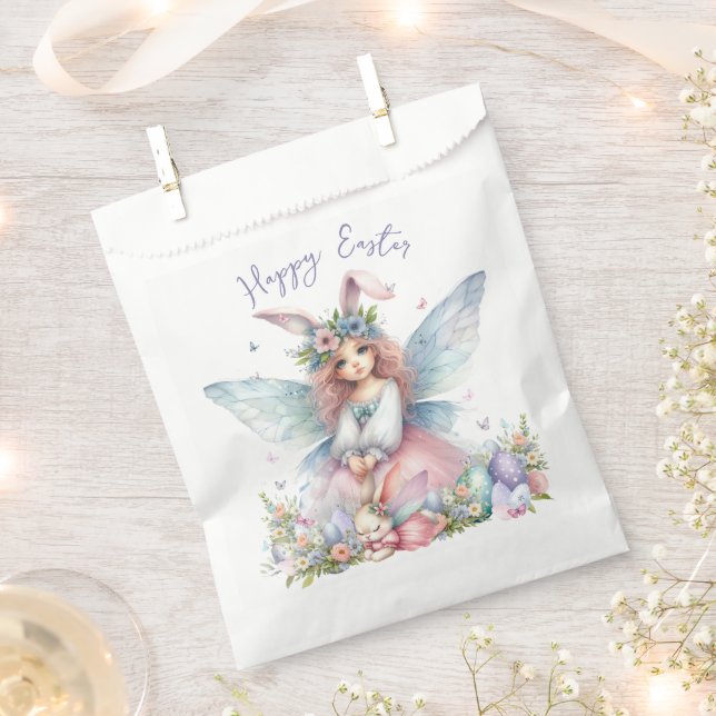 Wasserfarbenfrohe Osterfrühlingszucht Geschenktütchen (Ausgeschnitten)