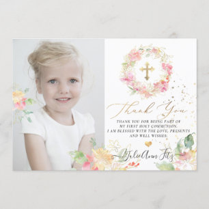 Wasserfarbenfrohe Süßbäume Danke Einladung