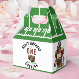 Wasserfarbenfußball im ersten Jahr | 1. Geburtstag Geschenkschachtel