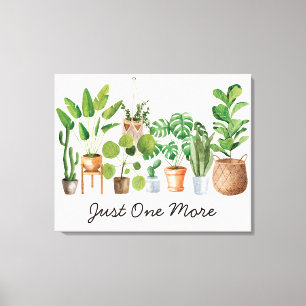 Wasserfarbengartenangebot für Haustiere Leinwanddruck