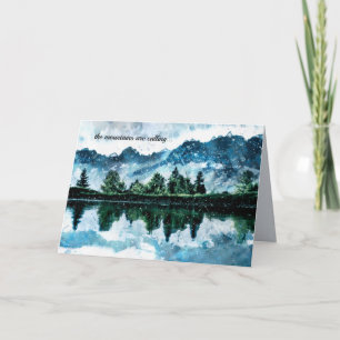 Wasserfarbengebirge Karte