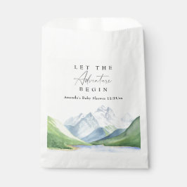 Wasserfarbengebirge - Lass des Abenteuers Geschenktütchen