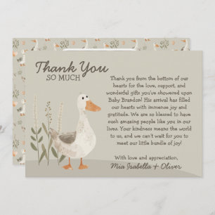 Wasserfarbengel - Kinderdusche Danke Karte