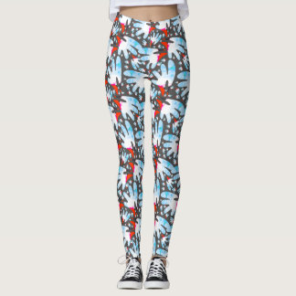 Wasserfarbengesicht - Lebhafte, farbenfrohe Abstra Leggings