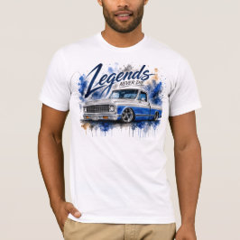 Wasserfarbengrafik für maßgeschneiderte LKWs, klas T-Shirt