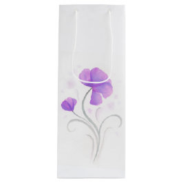 Wasserfarbenhochzeit Dank personalisierter Geschen Geschenktüte Für Weinflaschen