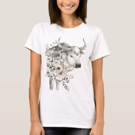 Wasserfarbenjahr des Ochsen | Chinesisches Neujahr T-Shirt