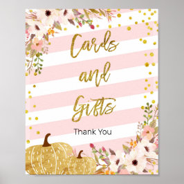 Wasserfarbenkarten und -schild poster