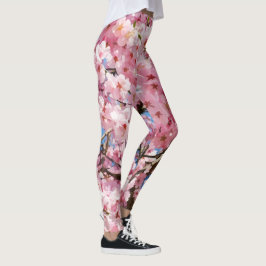 Wasserfarbenkirschblüten Leggings