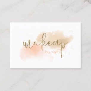 Wasserfarbenkoralle und Goldmakulum Visitenkarte