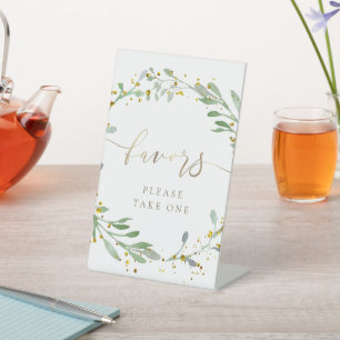 Wasserfarbenkranz begünstigt das Podest-Zeichen Sockelschild