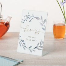 Wasserfarbenkranz begünstigt das Podest-Zeichen