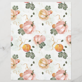 Wasserfarbenkürbellapier