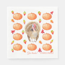 Wasserfarbenkürbis Türkei Pattern Erntedank