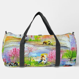 Wasserfarbenlandschaft Duffle Bag