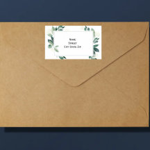 Wasserfarbenleafy botanisch