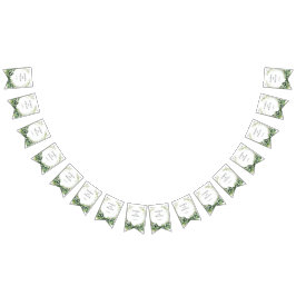 Wasserfarbenlilie der Hochzeitsfeier von Valley Br Wimpelkette