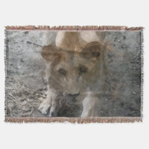 Wasserfarbenlioness Decke