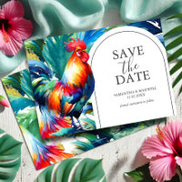 Wasserfarbenliste Save the Date Einladung
