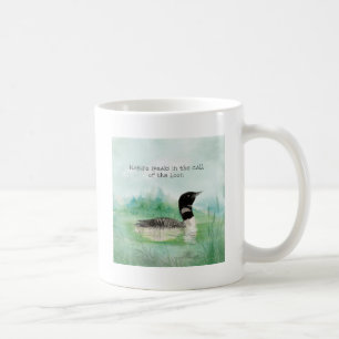 Wasserfarbenloon NatureSpeaks - Zitat Kaffeetasse