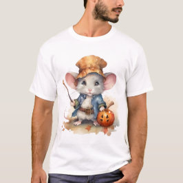 Wasserfarbenmaus Halloween T-Shirt
