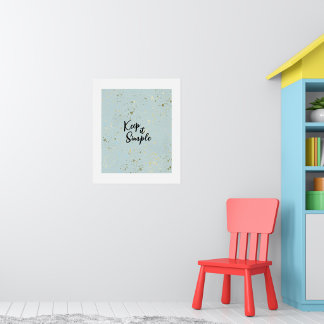 Wasserfarbenpapier-Textur-Hintergrund Poster