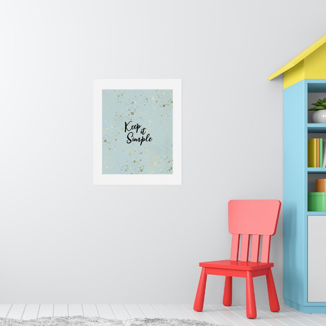 Wasserfarbenpapier-Textur-Hintergrund Poster (Kinderzimmer 1)