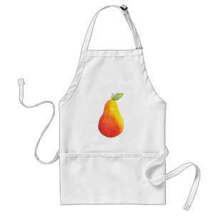 Wasserfarbenpear Schürze
