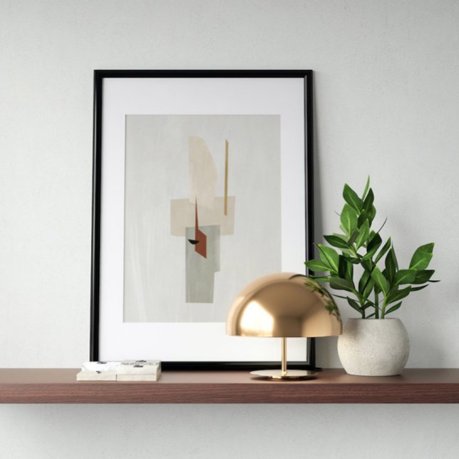 Wasserfarbenposter Abstrakt Geometrische moderne K Poster (Von Creator hochgeladen)