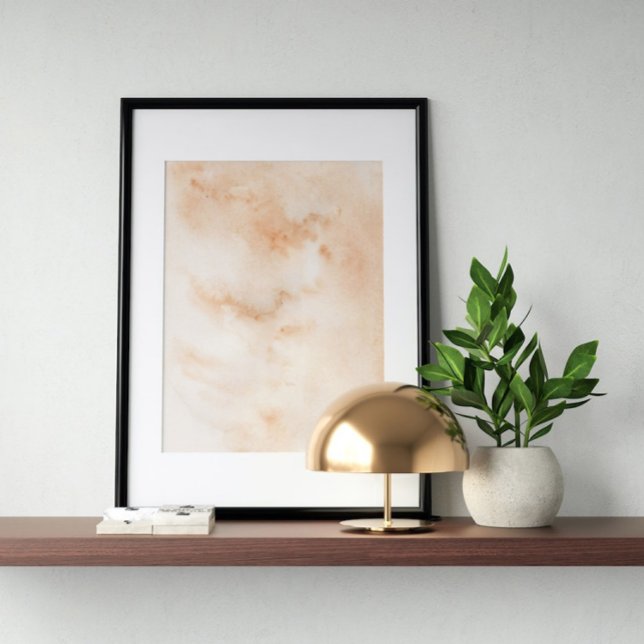 Wasserfarbenposter Abstrakt Geometrische moderne K Poster (Von Creator hochgeladen)