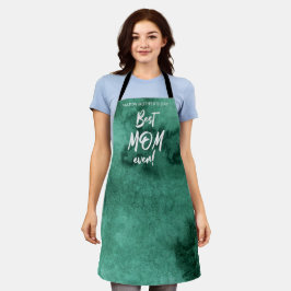 Wasserfarbenpräparat Beste Mama je Muttertag Schürze