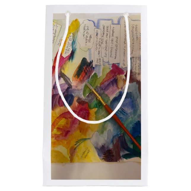 Wasserfarbenpräparate Kleine Geschenktüte (Vorderseite)