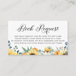 Wasserfarbenpumpen und Sonnenblumenstall Begleitkarte