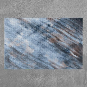 Wasserfarbenregen auf dem Zinn-Dach-Puzzle Puzzle