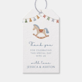 Wasserfarbenrockner, Babydusche Geschenkanhänger