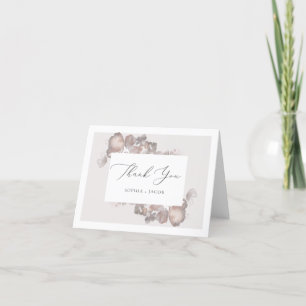 Wasserfarbenromane Dankeschön Karte