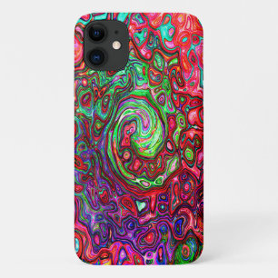 Wasserfarbenroter Groovy Abstrakt Retro Liquid Swi Case-Mate iPhone Hülle