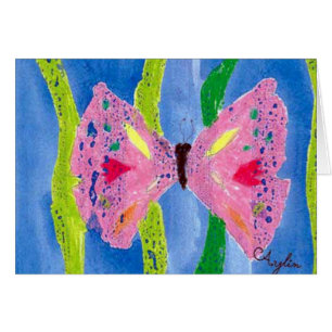 Wasserfarbenschmetterling
