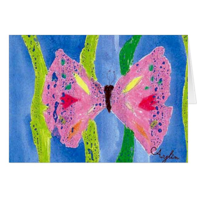 Wasserfarbenschmetterling (Vorderseite (Horizontal))