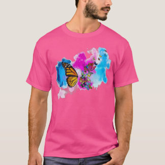 Wasserfarbenschmetterling 2 1 T-Shirt