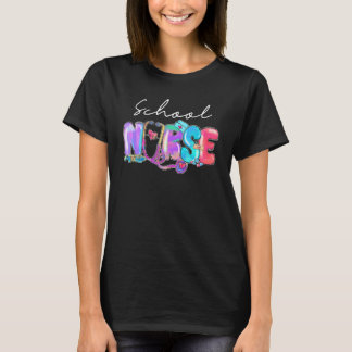 Wasserfarbenschule Kindergarten Woche Stethoskopsc T-Shirt