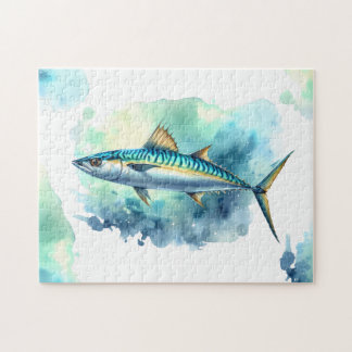 Wasserfarbenserie: Mackerel Puzzle