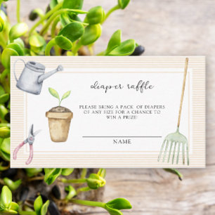 Wasserfarbensprossen - Gewinnspiel Begleitkarte