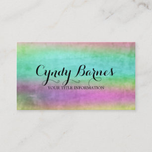 Wasserfarbenstrecken Visitenkarte
