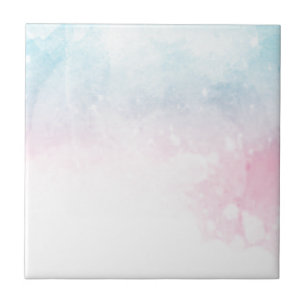 Wasserfarbenverlauf Ombre Fliese