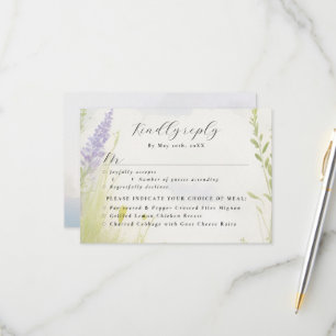 Wasserfarbenwelt Wolken UAWG w Wahlmöglichkeiten RSVP Karte