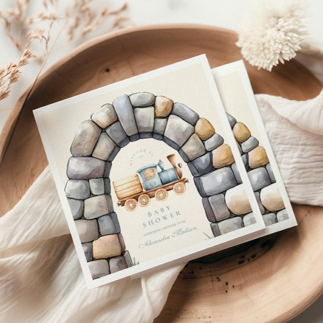 Wasserfarbenzug Kinderdusche Serviette (Von Creator hochgeladen)