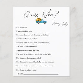 Wasserfarbenzug mit Sonnenblumen Ratet, wer spielt